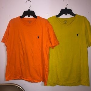 two polo by ralph lauren shirts